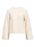 Product image thumbnail - KNITTED JUMPER, White Sand | 1