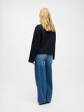 Product image thumbnail - EMBROIDERED SWEATSHIRT, Black | 3