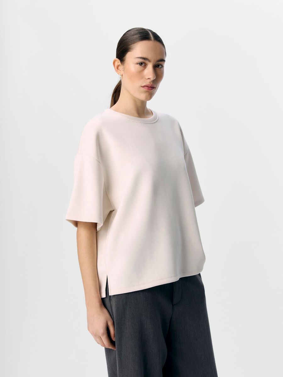 OBJECT BOXY T-SHIRT, White Sand, highres - 23047203_WhiteSand_003.jpg