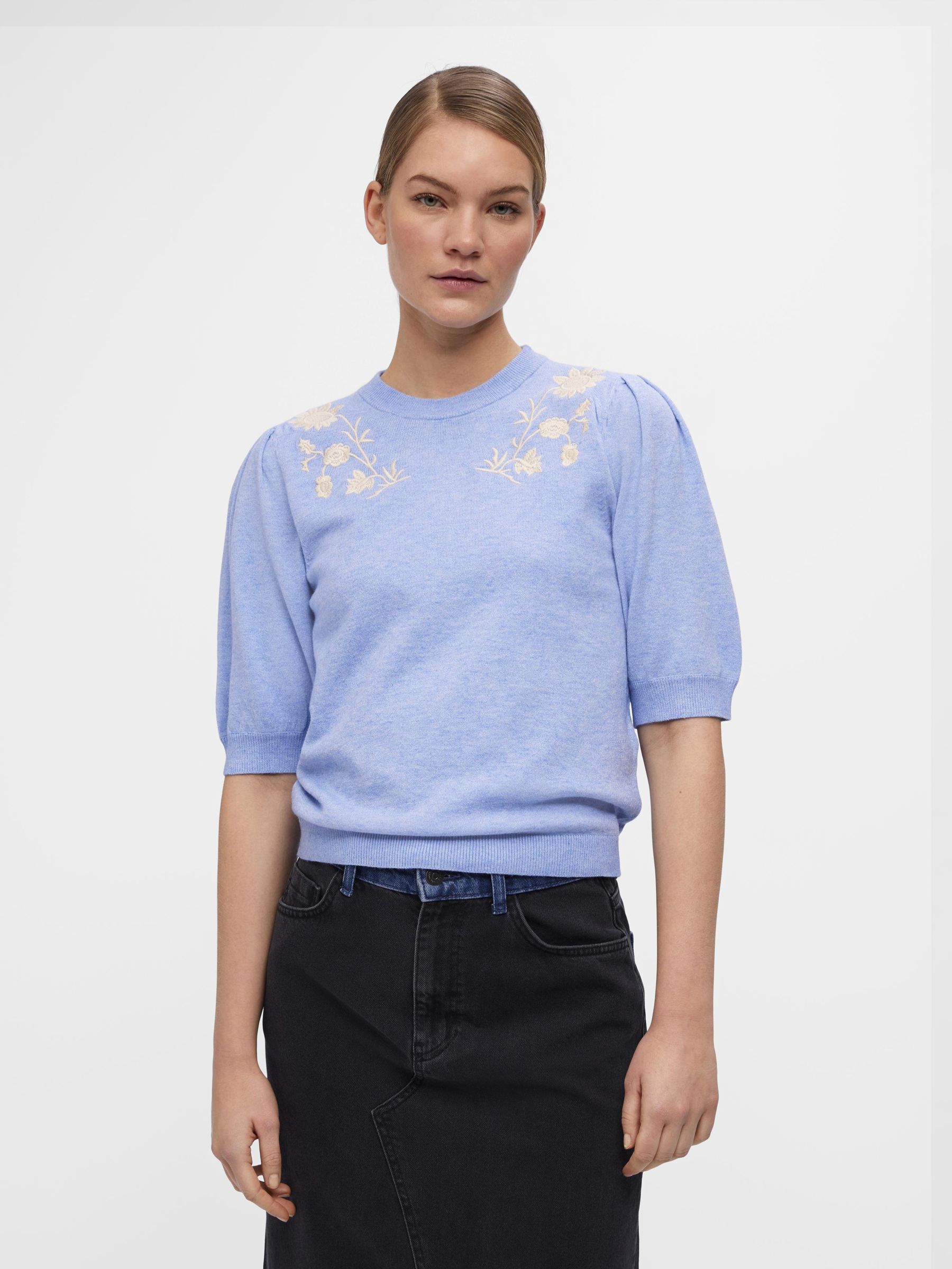 Half sleeve jumpers top