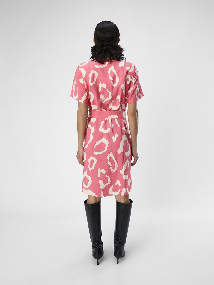 Product carousel image - PRINT BLUSENKLEID, Georgia Peach | 2