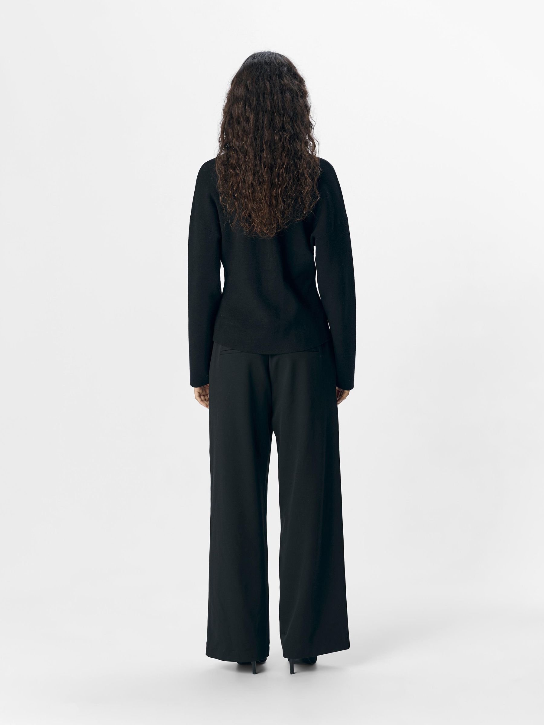KNITTED CARDIGAN | Black | .OBJECT CI Sweden