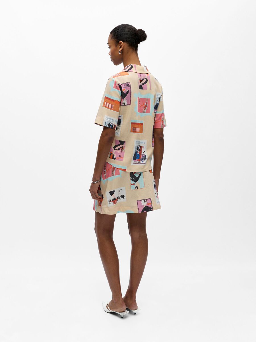 Product carousel image - PRINTED SHIRT, Sandshell | 2