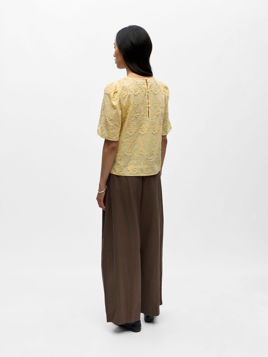 Product carousel image - EMBROIDERED BLOUSE, Sunlight | 2