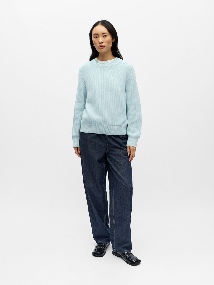 Carousel image - KNITTED PULLOVER, Winter Sky | 4
