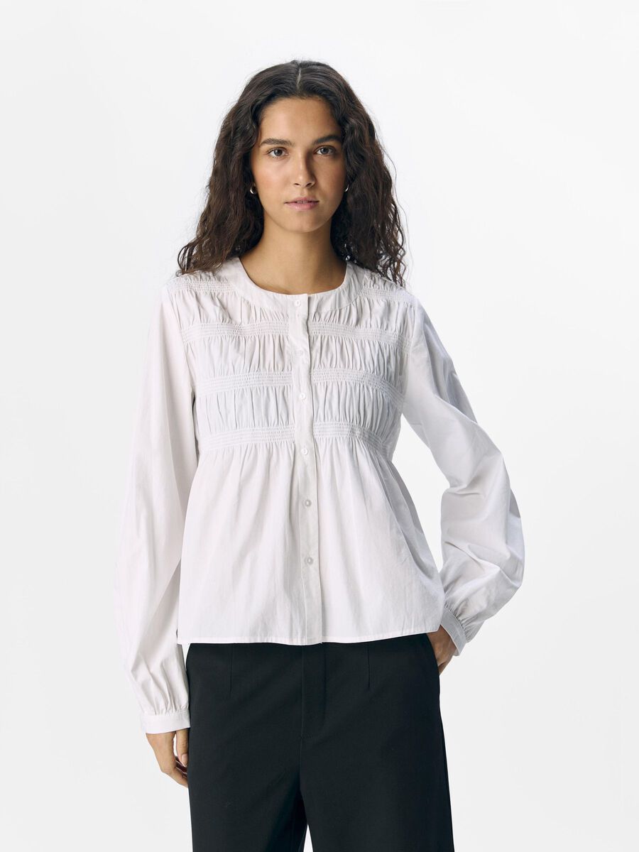 OBJECT GESMOKTE HEMD, White, highres - 23046925_White_003.jpg