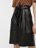 Object Collectors Item SURDIMENSIONNÉ SHORT EN CUIR, Black, highres - 23035539_Black_006.jpg