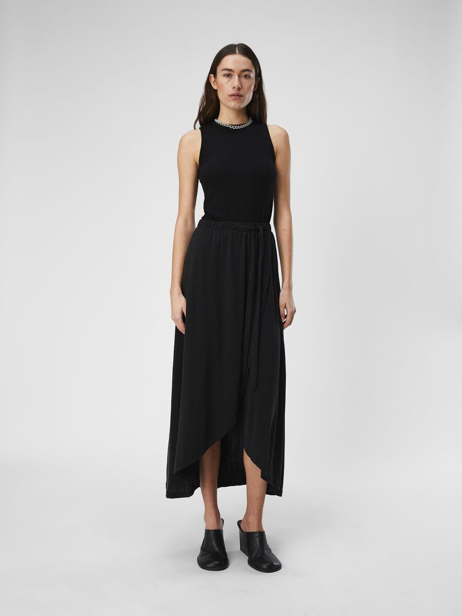 OBJECT OBJANNIE MAXI SKIRT, Black, highres - 23031010_Black_005.jpg