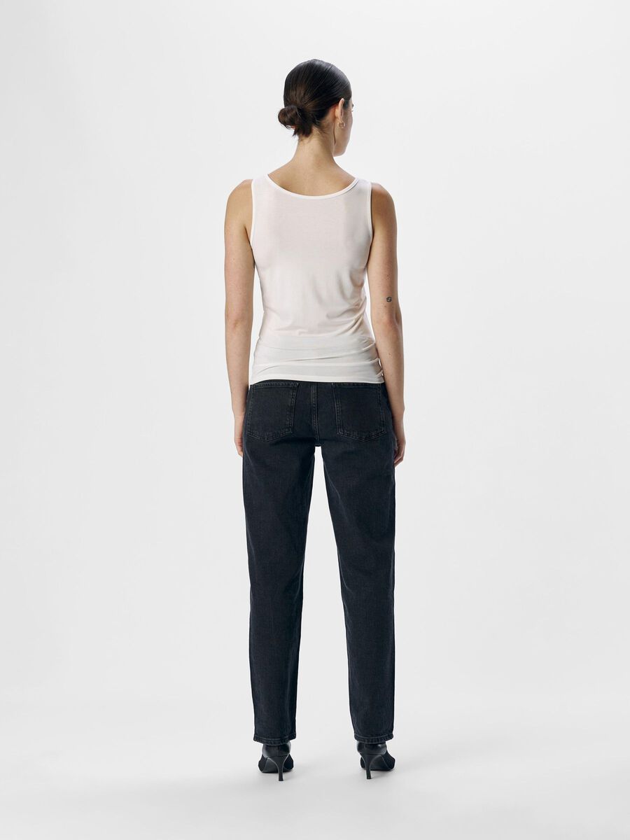OBJECT U-NECK VEST TOP, White, highres - 23046364_White_004.jpg