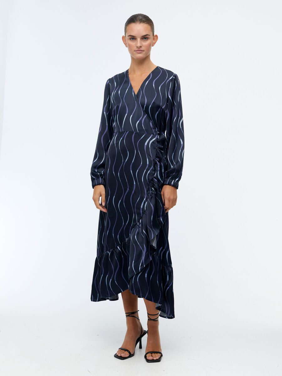 Object Collectors Item IMPRIMÉE ROBE CACHE-CŒUR, Dress Blues, highres - 23041635_DressBlues_1026796_003.jpg