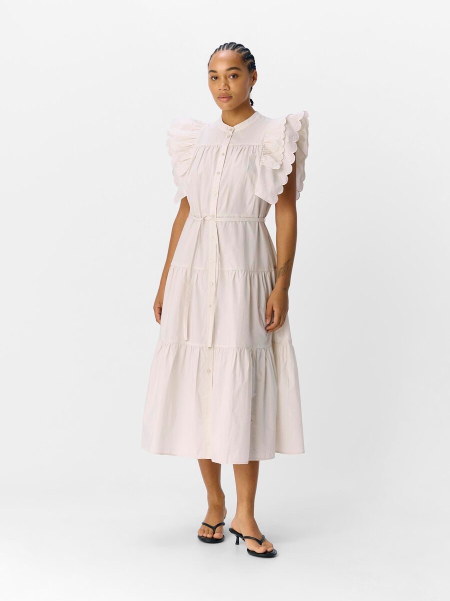 Carousel image - OBJHOPE MAXIKLEID, White Sand | 4