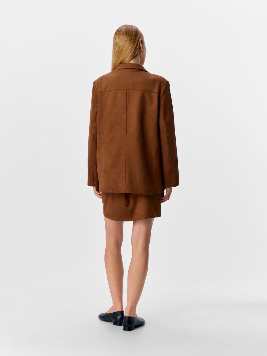 OBJECT FAUX SUEDE BLAZER, Rawhide, highres - 23047799_Rawhide_004.jpg