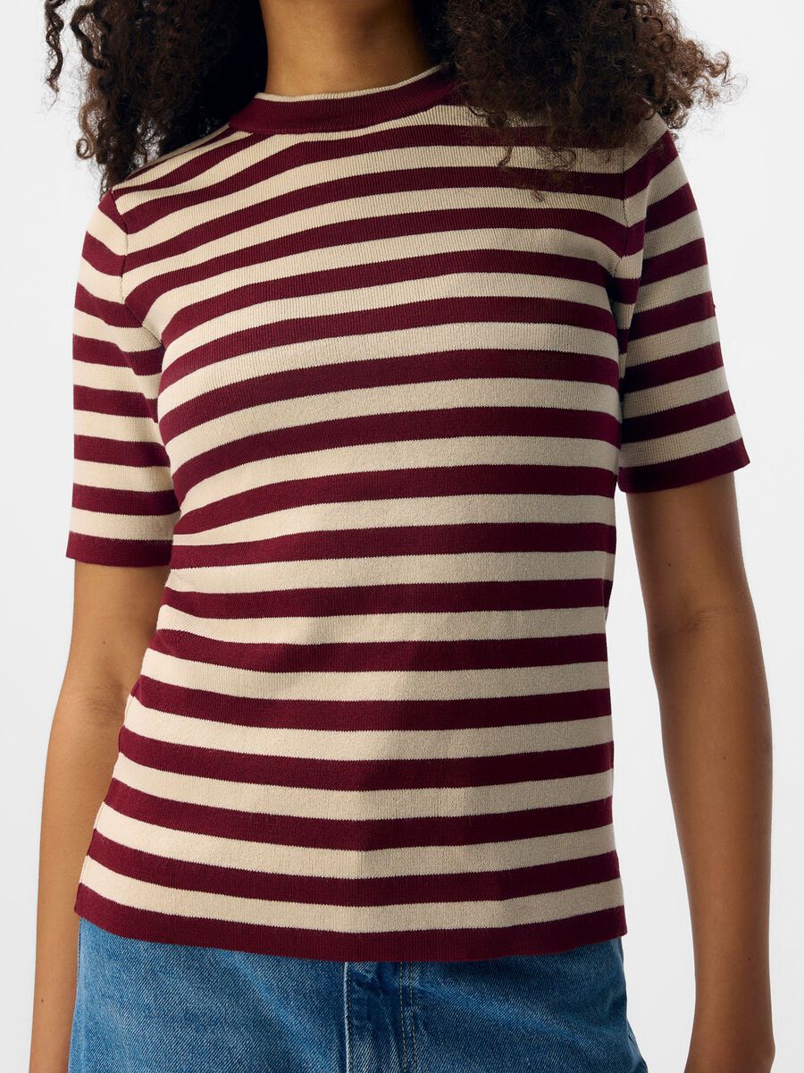 Carousel image - OBJESTER T-SHIRT, Cabernet | 5