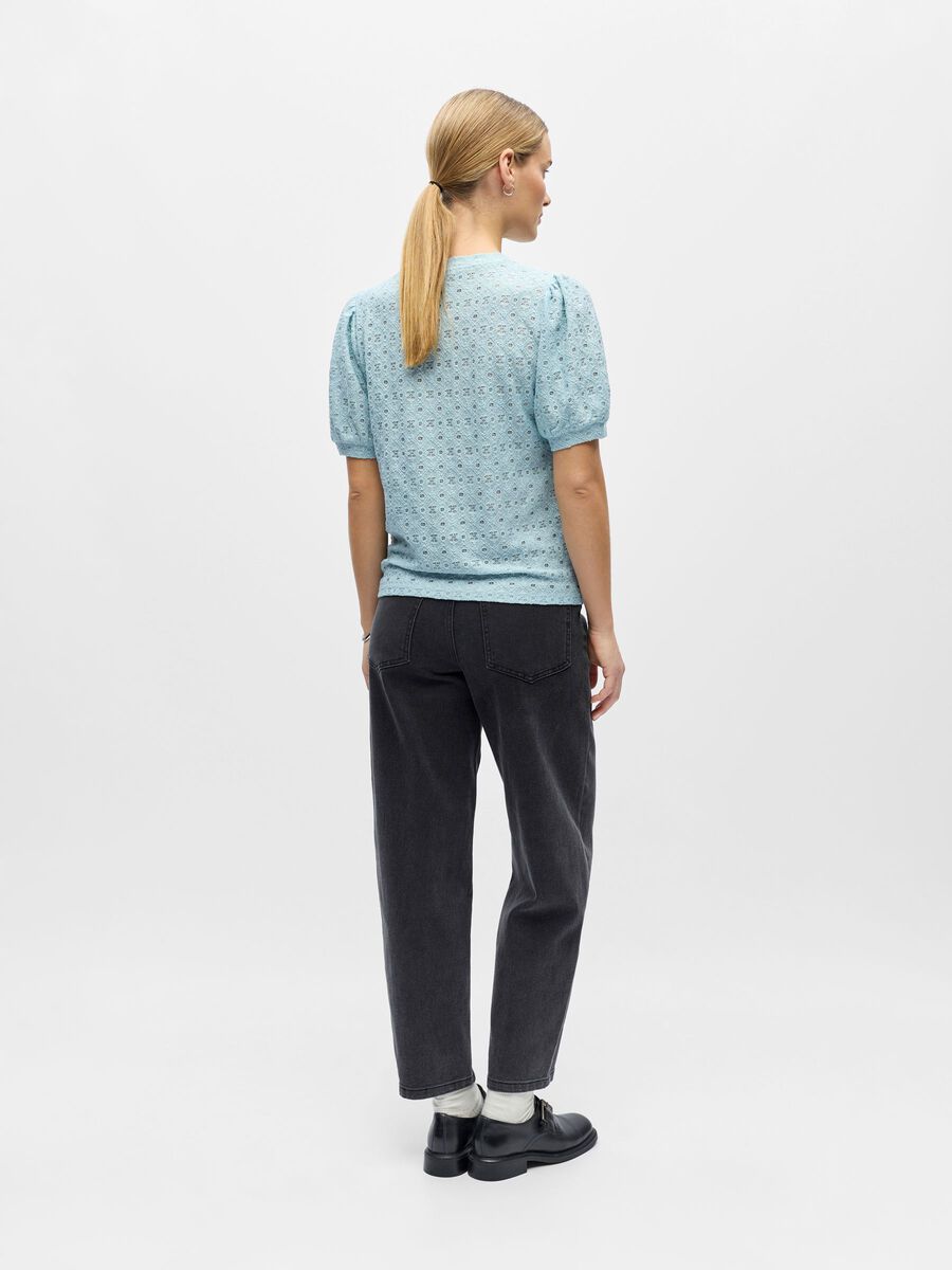 Product carousel image - BRODERIE  TOP, Winter Sky | 2