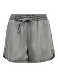 Product image thumbnail - RELAXED DENIM SHORTS, Light Grey Denim | 1