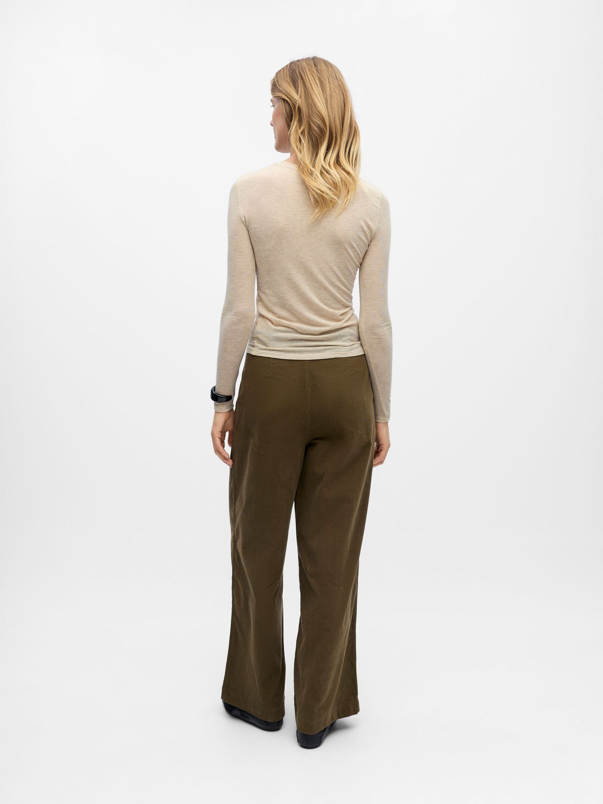 Carousel image - MANCHES LONGUES TOP, Sandshell | 3
