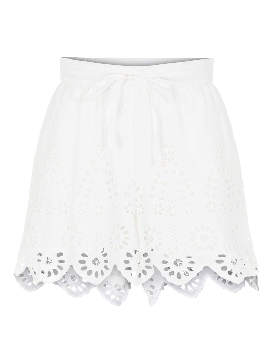 Object Collectors Item BRODERIE SHORT, Bright White, highres - 23035331_BrightWhite_001.jpg