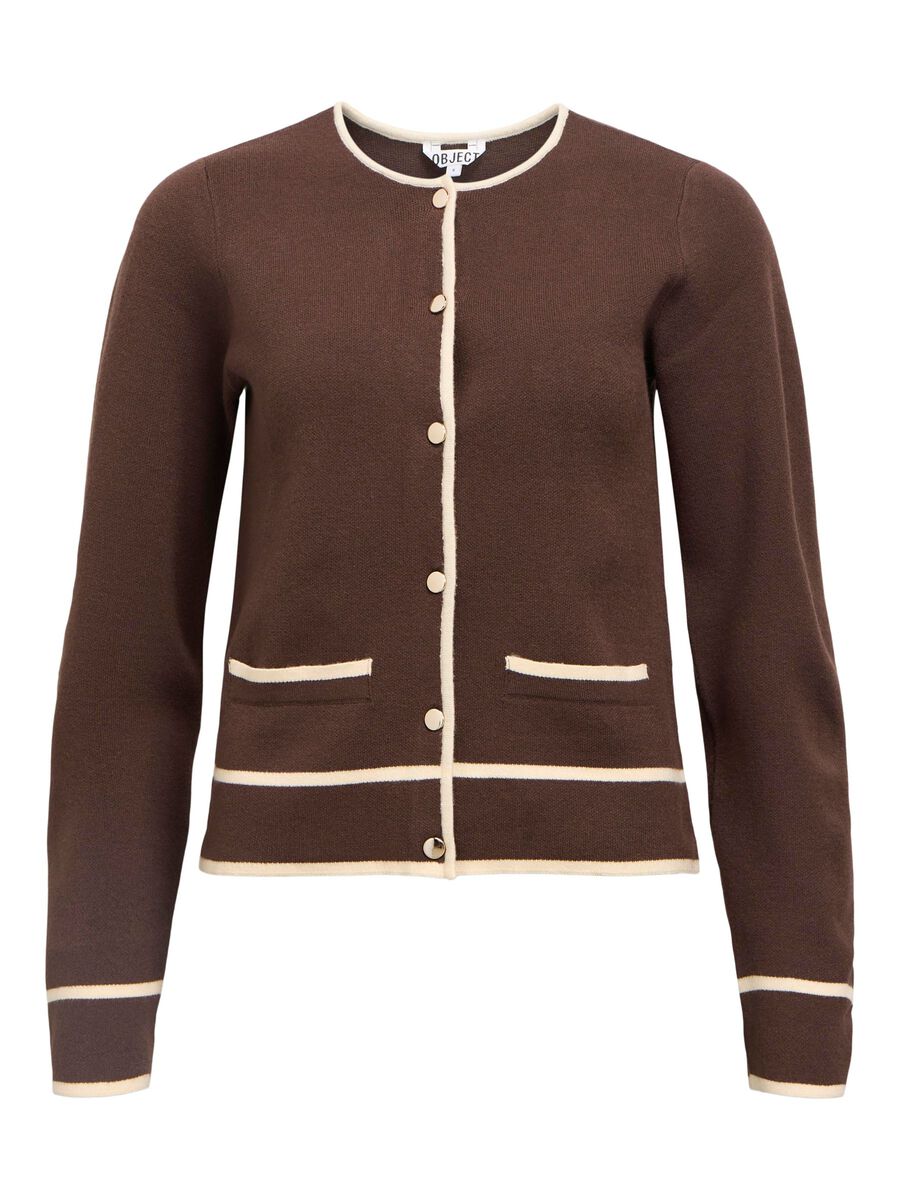 OBJECT EN MAILLE CARDIGAN, Seal Brown, highres - 23048170_SealBrown_1237536_001.jpg