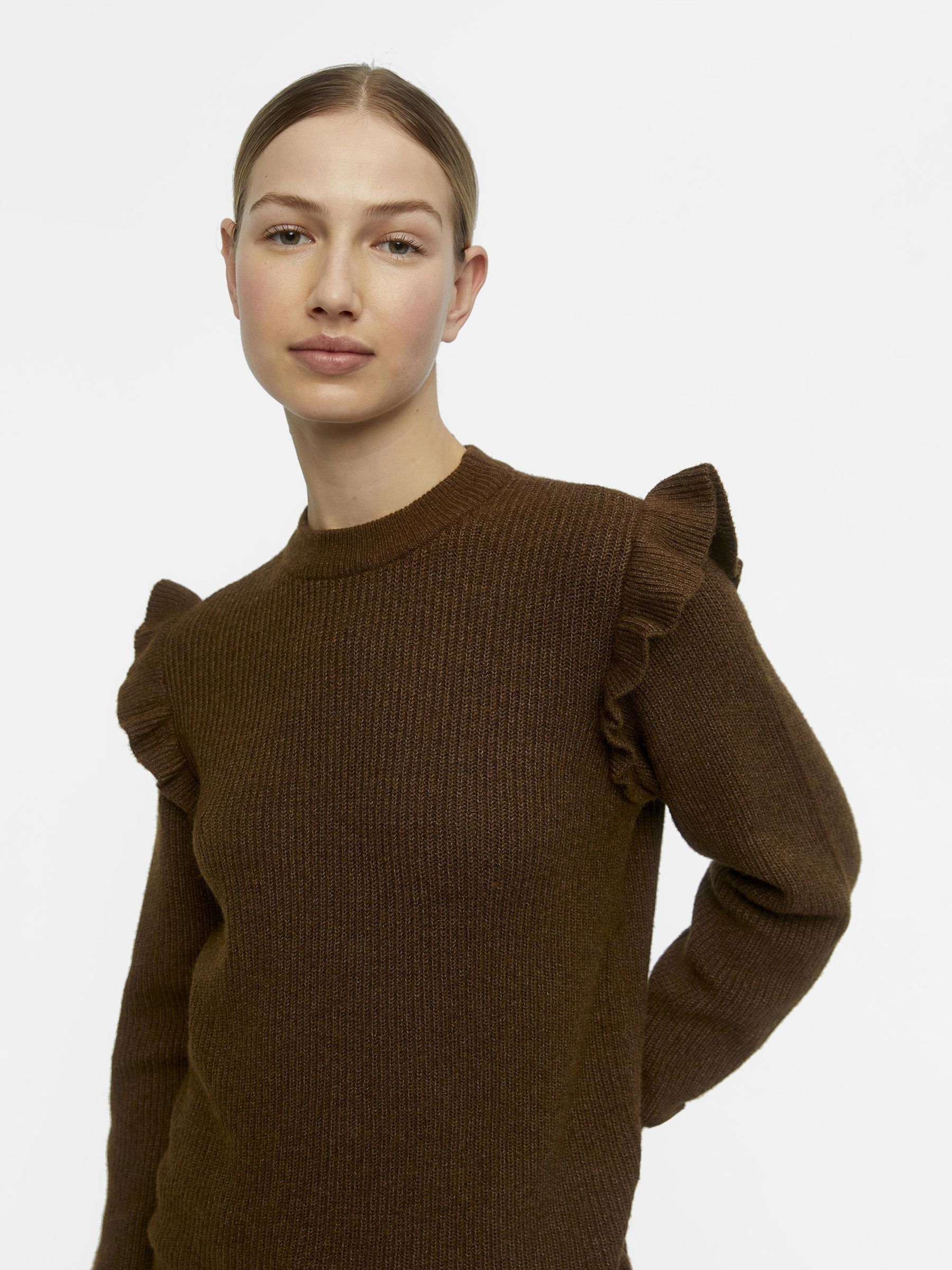Object trui bruin outlet