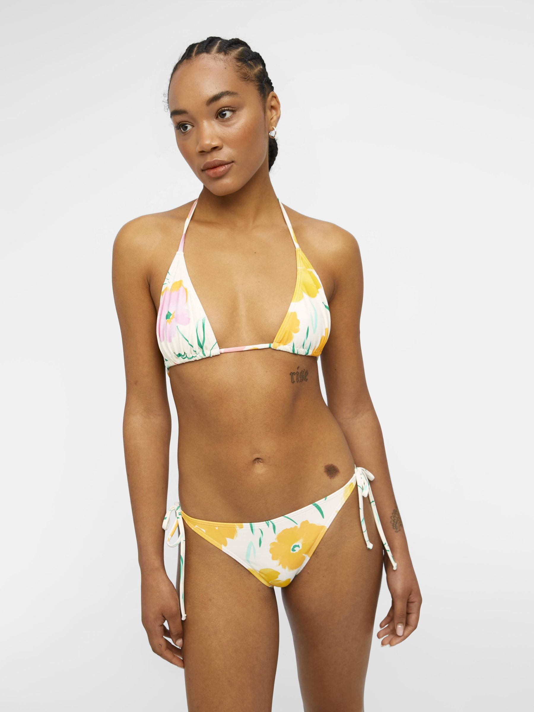 PRINTED BIKINI TOP White .OBJECT CI UK