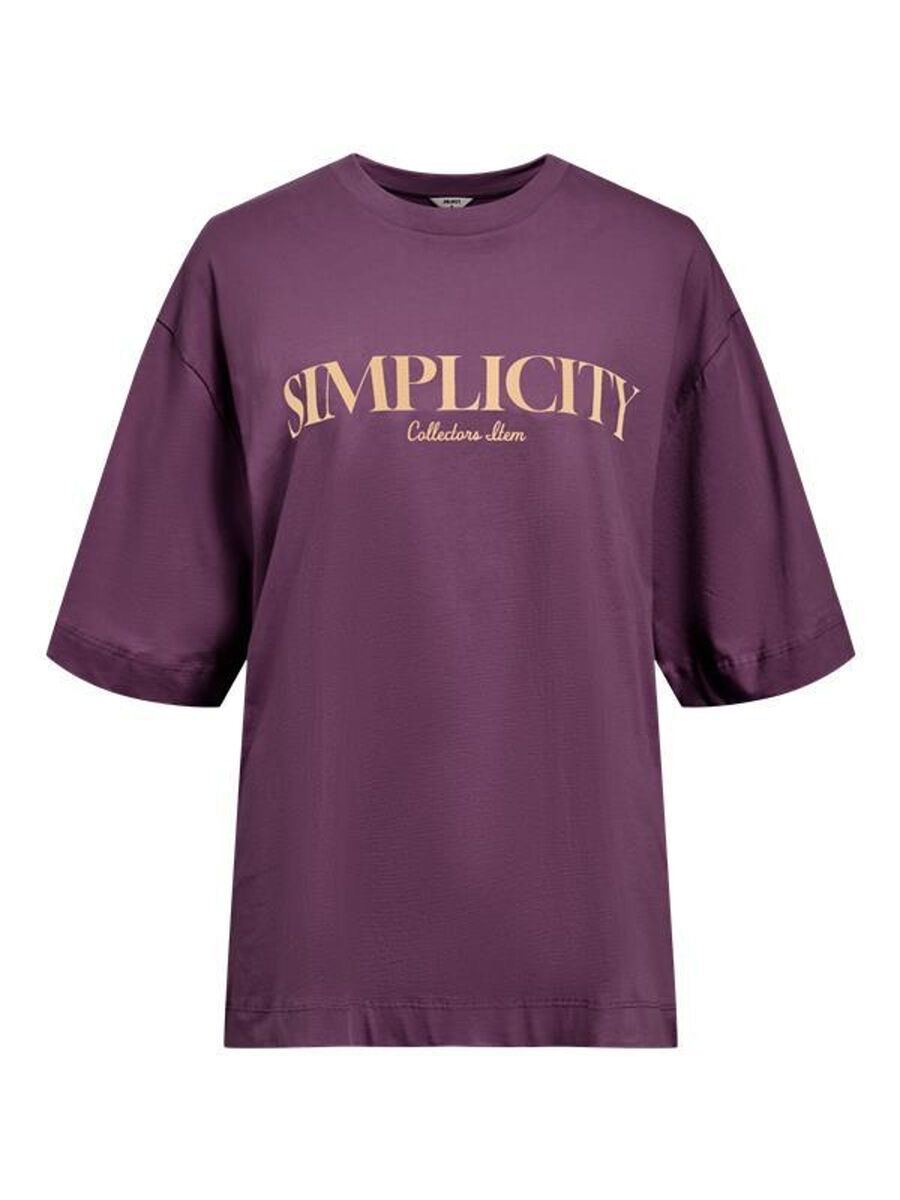 OBJECT PRINTED T-SHIRT, Mauve Wine, highres - 23047011_MauveWine_1225717_001.jpg