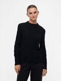 Object Collectors Item CABLE KNIT JUMPER, Black, highres - 23030186_Black_003.jpg