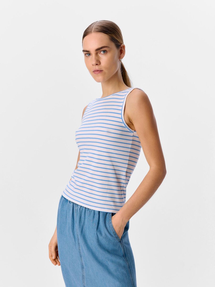 Product carousel image - STREIFEN TANKTOP, White | 3