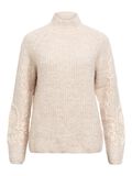 Product image thumbnail - BESTICKTER PULLOVER, White Sand | 1