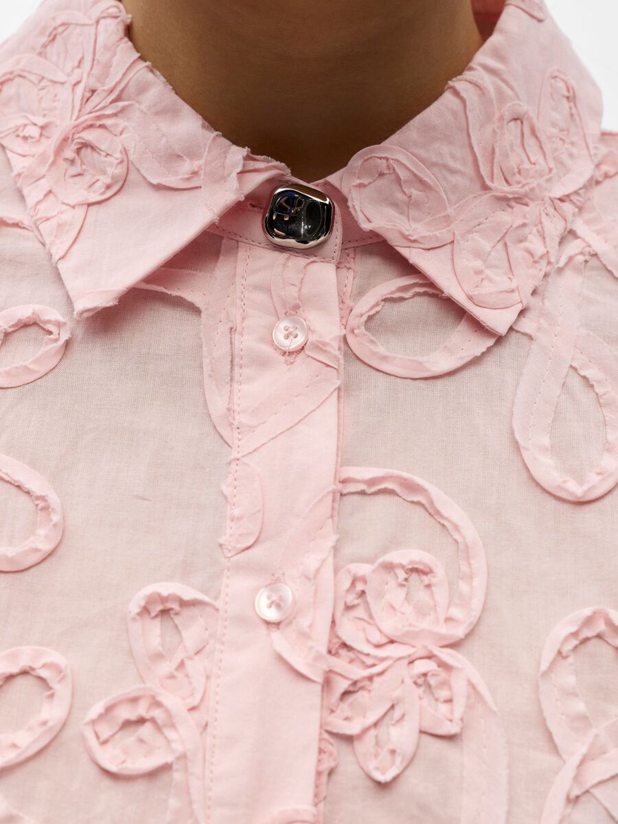 Carousel image - AVEC BRODERIE CHEMISE, Pale Lilac | 5