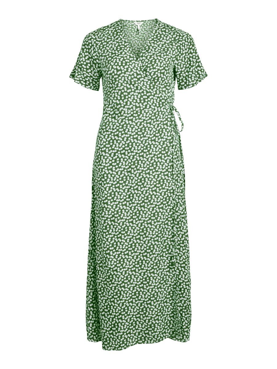 Object Collectors Item IMPRIMÉ ROBE CACHE-CŒUR, Artichoke Green, highres - 23034927_ArtichokeGreen_937959_001.jpg