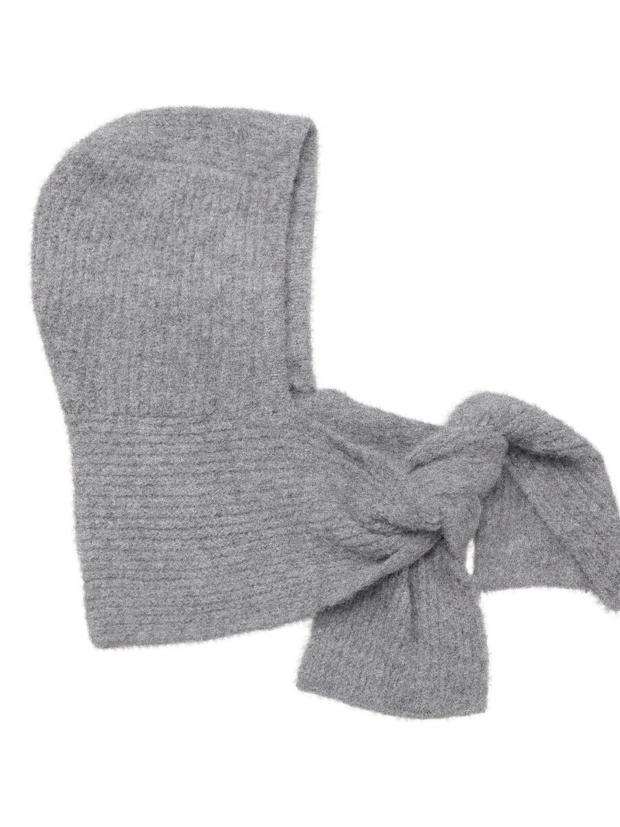 Carousel image - BALACLAVA SCARF, Medium Grey Melange | 1