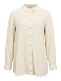 Product image thumbnail - LEINENMIX HEMD, Sandshell | 1