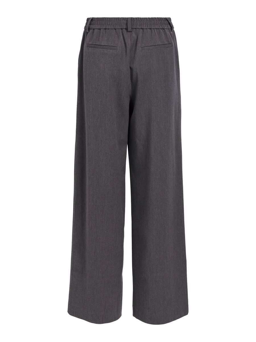 Carousel image - OBJLISA TROUSERS, Medium Grey Melange | 2