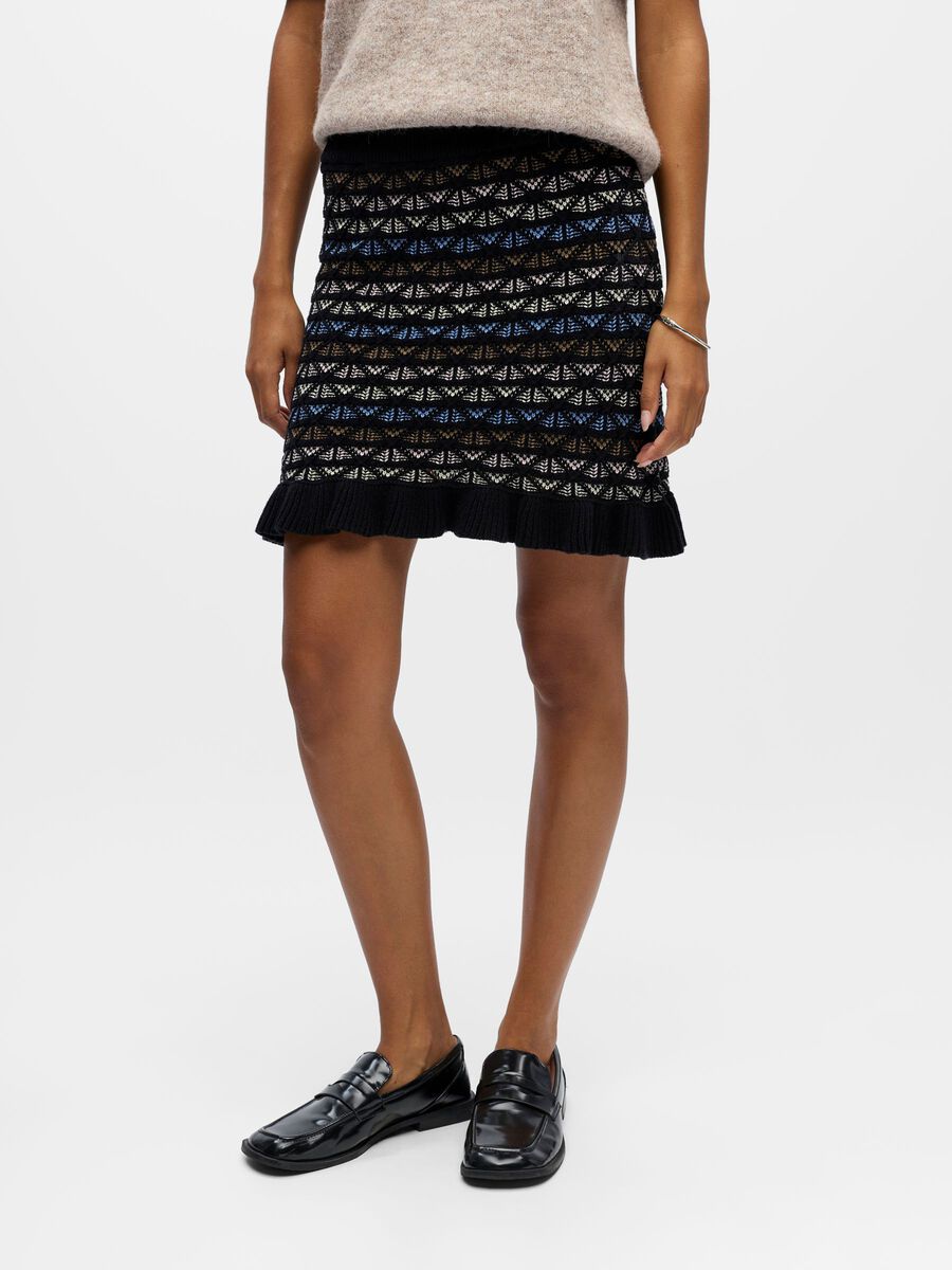Carousel image - GEBREID MINIROK, Black | 2