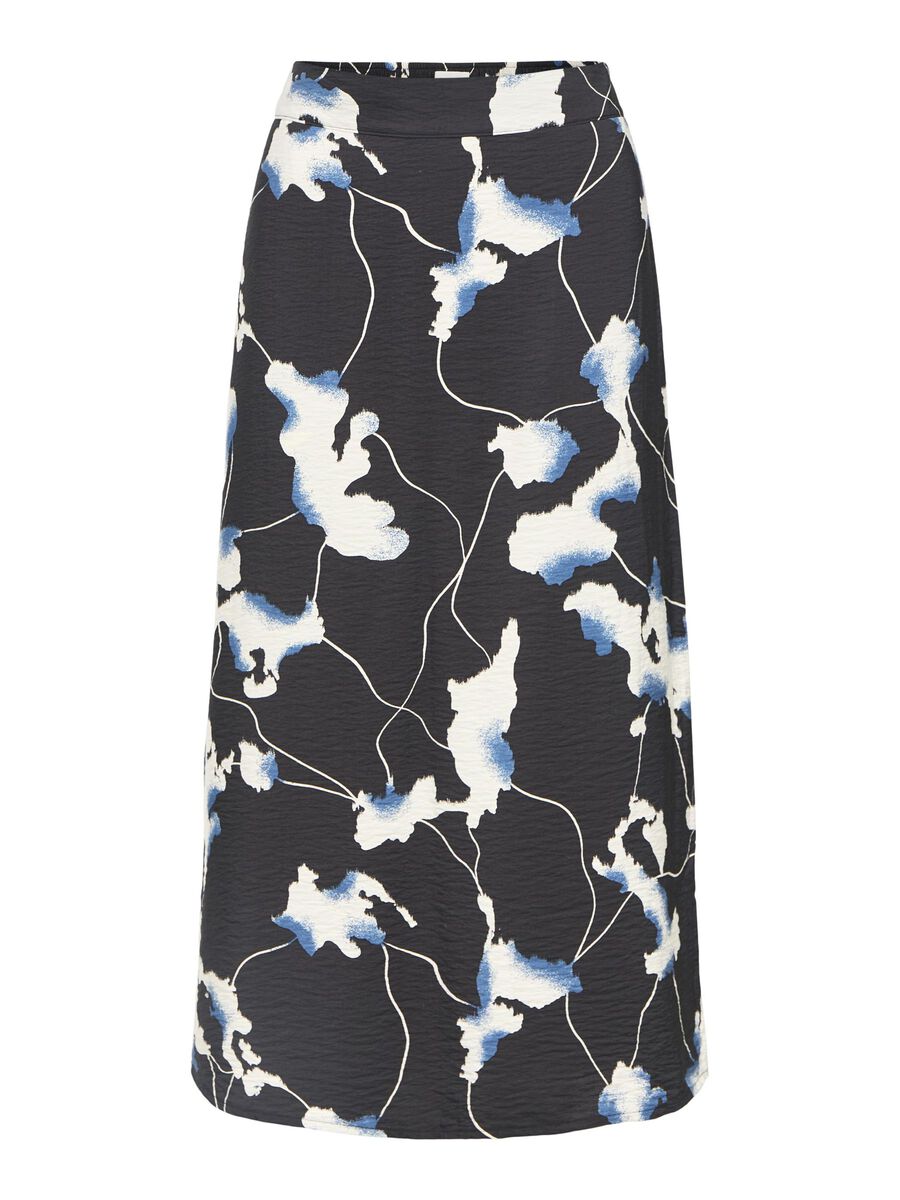 OBJECT MID WAISTED MIDI SKIRT, Black, highres - 23043490_Black_1200942_001.jpg
