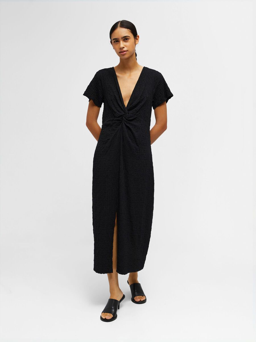 OBJECT NŒUD ROBE MI-LONGUE, Black, highres - 23041908_Black_003.jpg