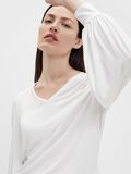 Object Collectors Item V-NECK LONG SLEEVED TOP, White, highres - 23035748_White_006.jpg