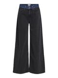OBJECT ZWEIFARBIGE WIDE FIT JEANS, Black Denim, highres - 23044325_BlackDenim_1106849_001.jpg