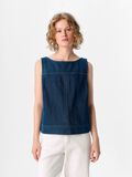 OBJECT EN DENIM TOP, Dark Medium Blue Denim, highres - 23048940_DarkMediumBlueDenim_003.jpg