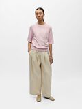 Product image thumbnail - &Agrave; MANCHES COURTES PULLOVER, Pale Lilac | 4
