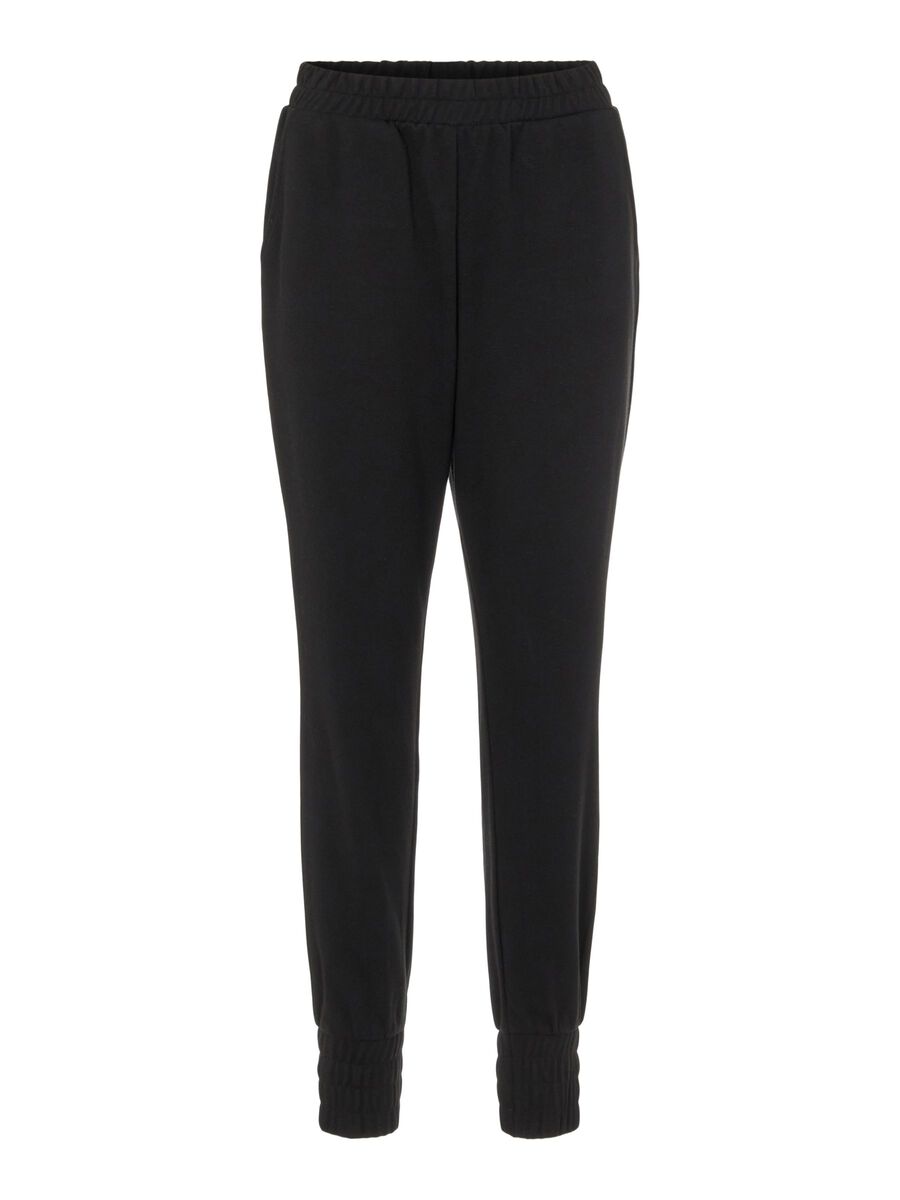 OBJECT HIGH WAISTED SWEATPANTS, Black, highres - 23035221_Black_001.jpg