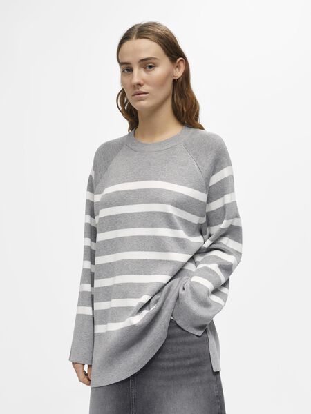 Object Collectors Item OBJESTER PULLOVER, Light Grey Melange, highres - 23040846_LightGreyMelange_1008656_003.jpg