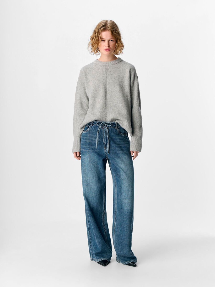 OBJECT BINDEGÜRTEL WIDE LEG JEANS, Medium Blue Denim, highres - 23046943_MediumBlueDenim_005.jpg