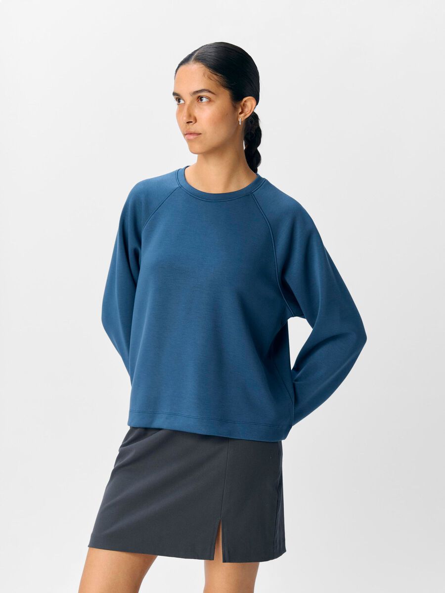 OBJECT KLASSIEKE SWEATSHIRT, Dark Denim, highres - 23047204_DarkDenim_003.jpg