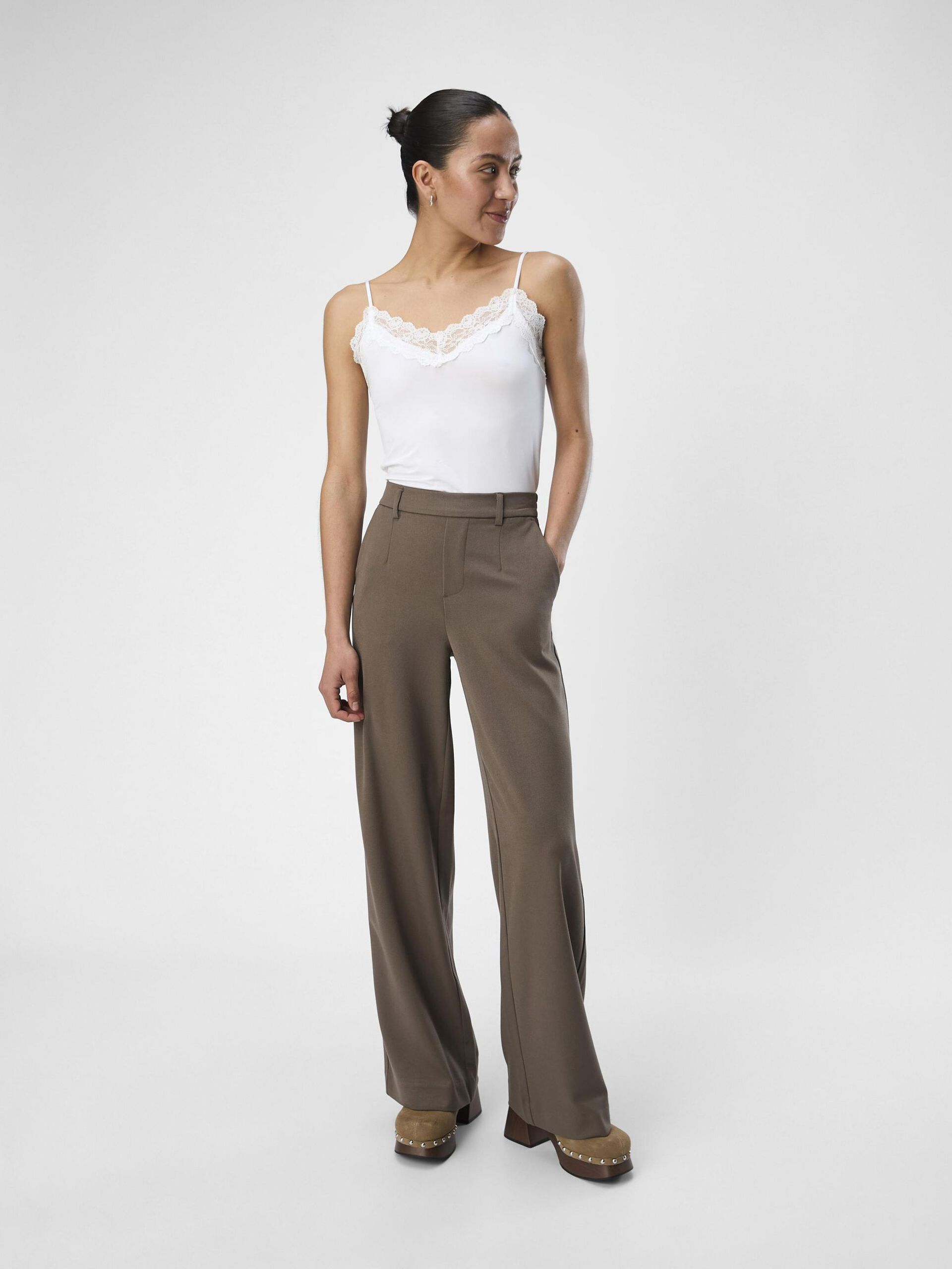 Carousel image - OBJLISA PANTALON, Morel | 4