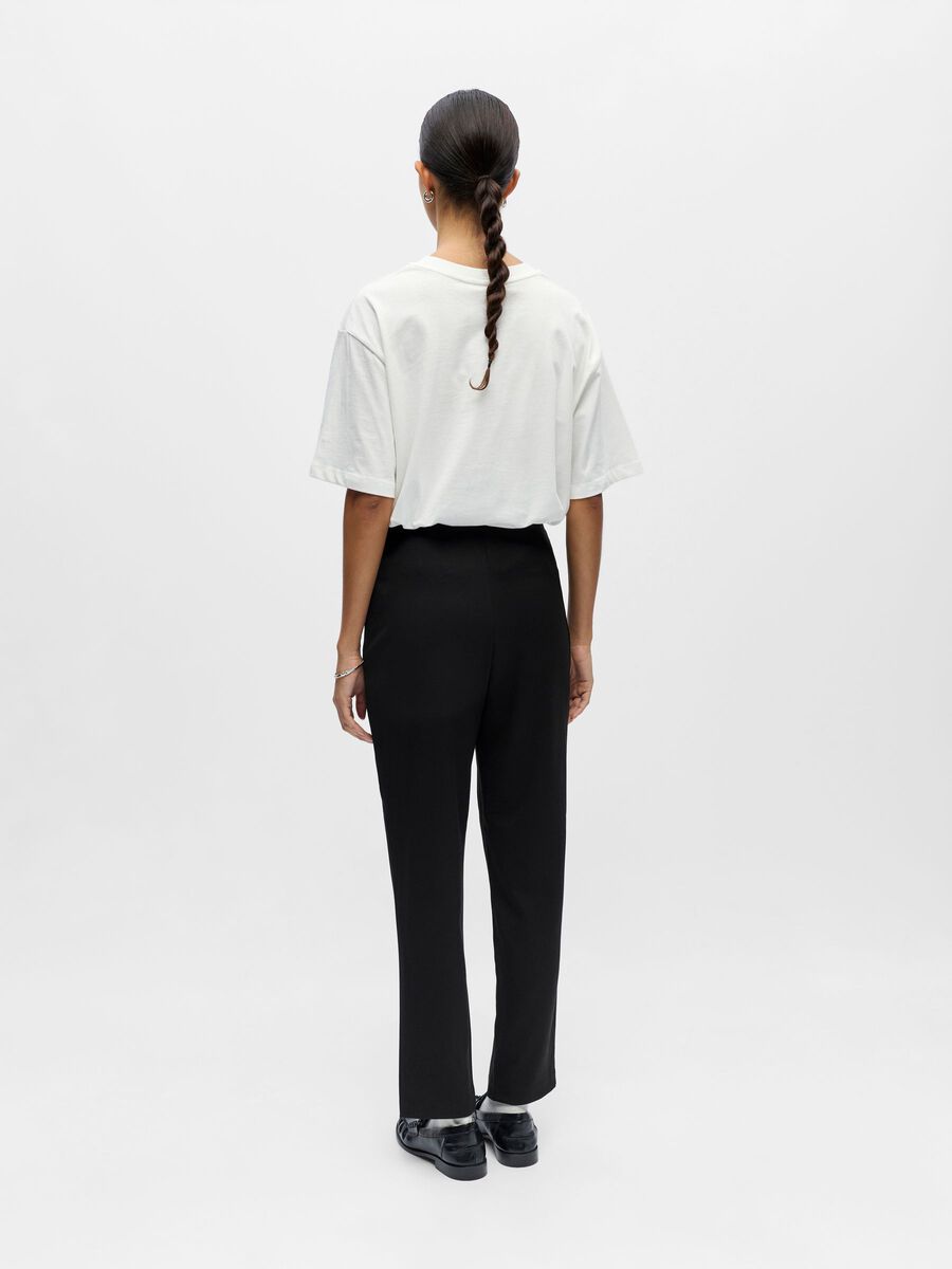 Product carousel image - MID-WAIST BROEK, Black | 2