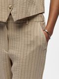 Product image thumbnail - MID WAIST WIDE-LEG TROUSERS, Humus | 5