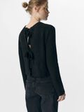 OBJECT CROPPED REVERSIBLE CARDIGAN, Black, highres - 23043185_Black_1072259_007.jpg