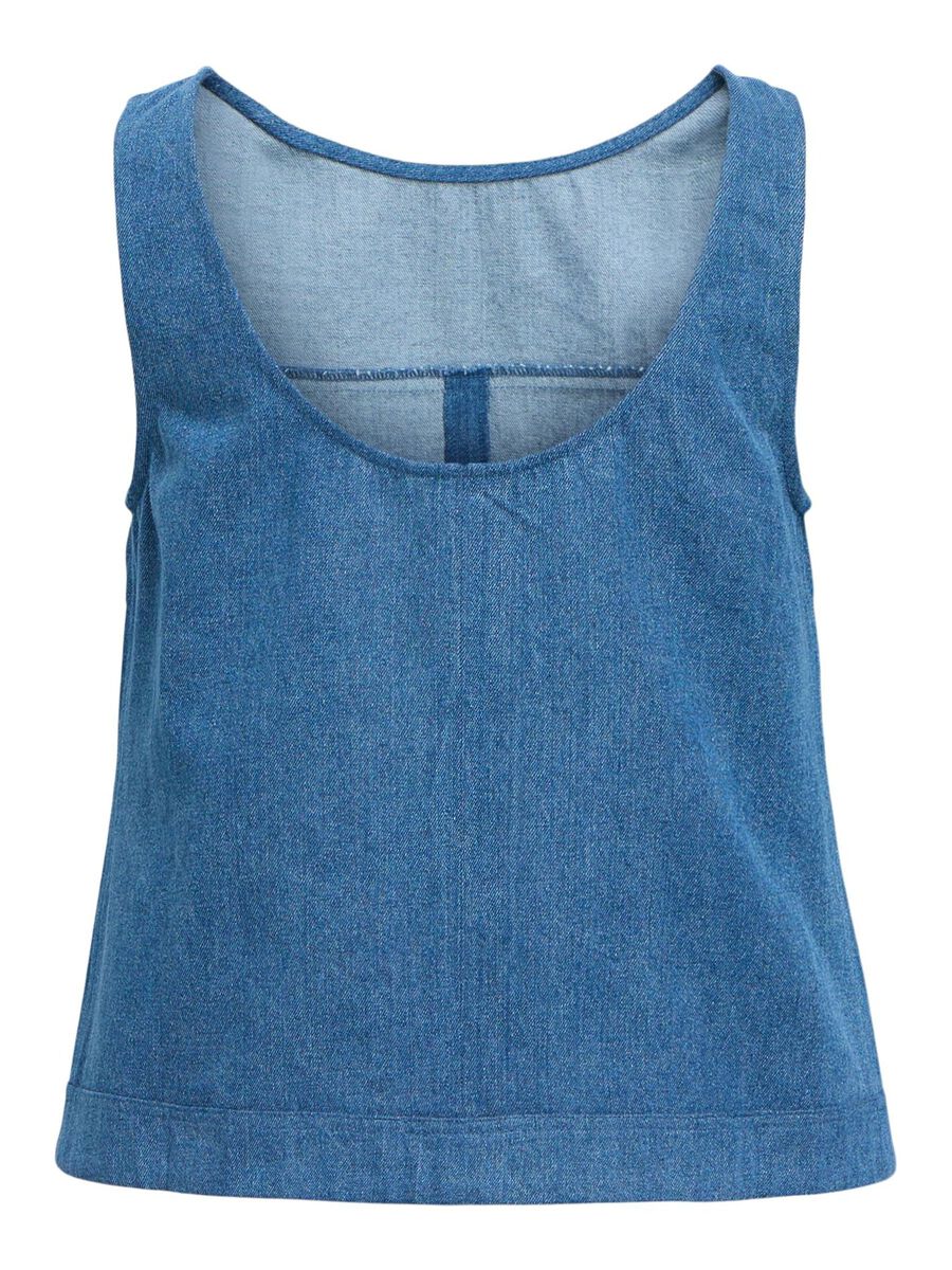 OBJECT EN DENIM TOP, Dark Medium Blue Denim, highres - 23048940_DarkMediumBlueDenim_002.jpg