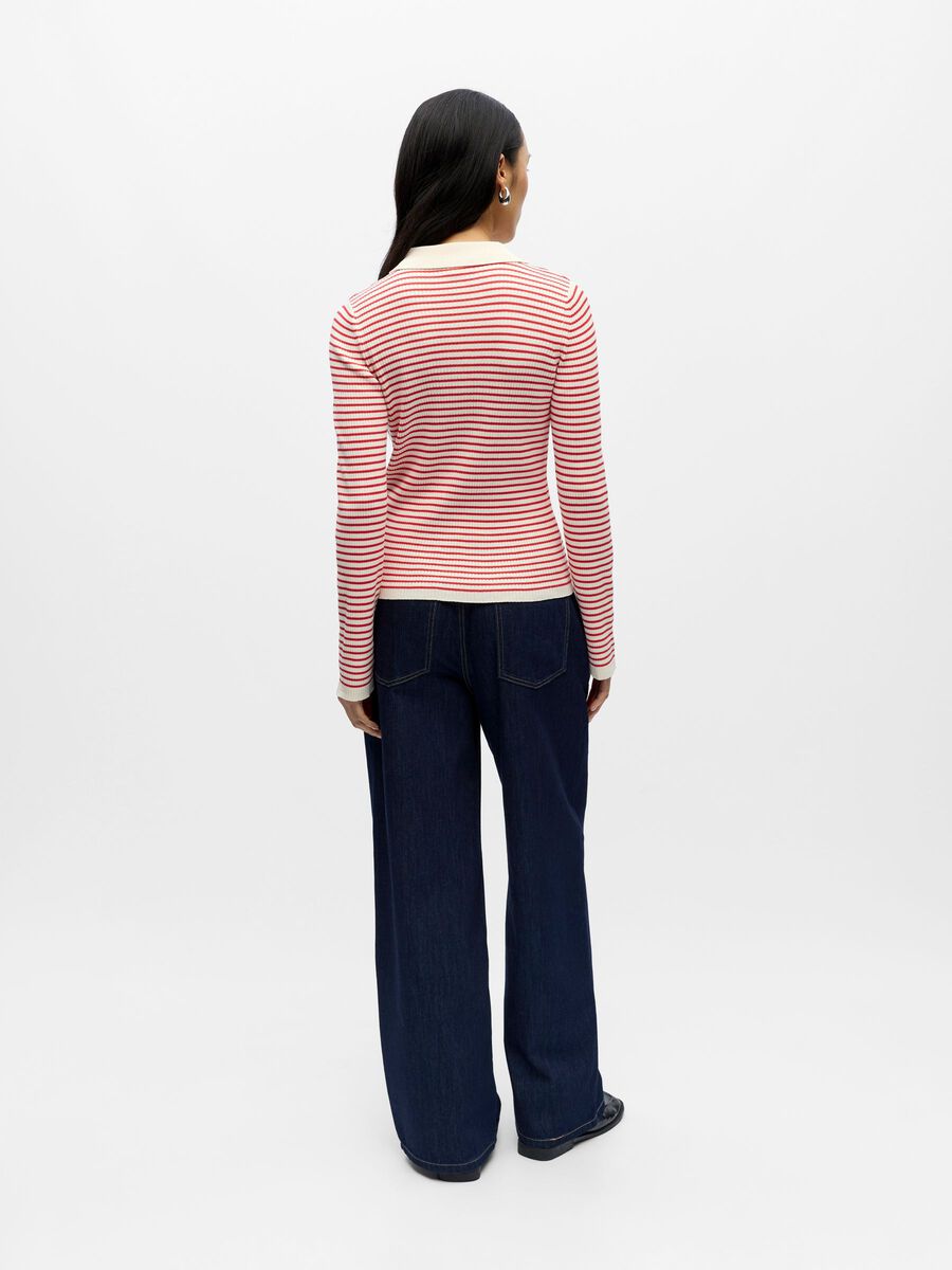 Product carousel image - KNITTED POLO SHIRT, Birch | 2